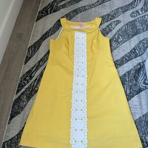 Lilly Pulitzer yellow shift dress